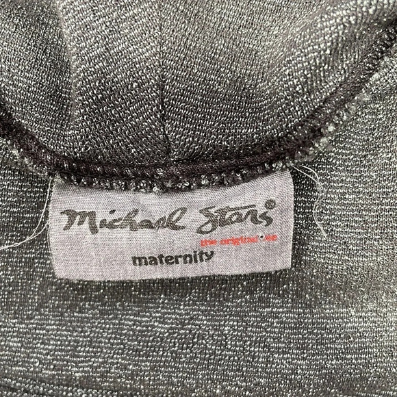 Michael Stars Dress Maternity Cowl Neck Grey Knit Size Small - Picture 10 of 11